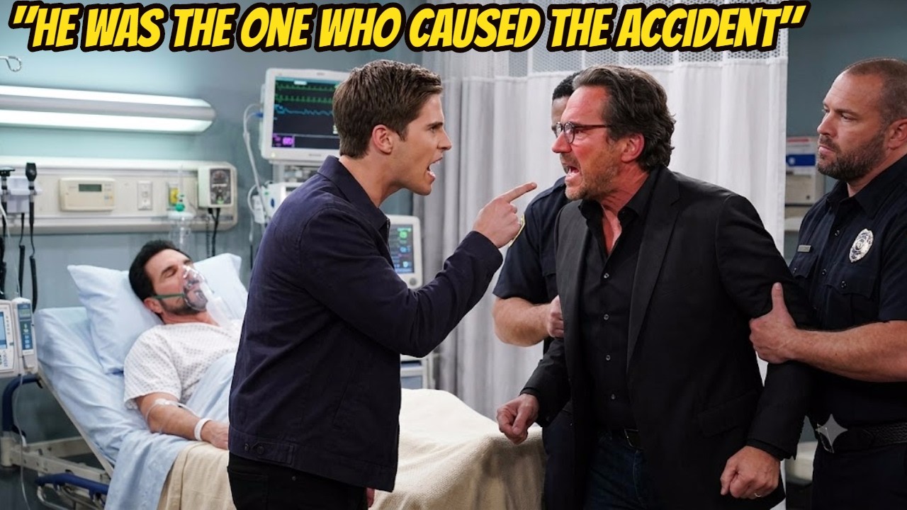 Bill was in an accident and fell into a coma after a heated argument with Ridge B&B Spoilers