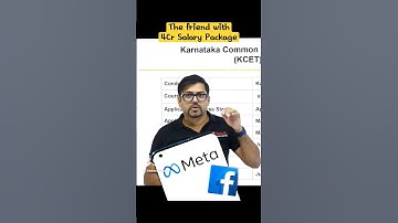 4 Cr Salary Package From KCET 😲 Inspiring Non-IITian Story 🔥 #shorts #motivation #kcet #iitjee #cuet