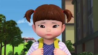 Kongsuni Goes To School | Skipping School | Kongsuni and Friends | Kids Cartoon