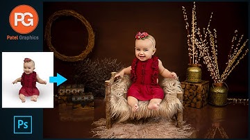 How to edit baby photos in Photoshop tutorial || baby photo editing || Patel Graphics