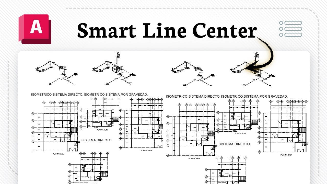 How to draw a center line in AutoCAD (Drawing Alignment) - YouTube