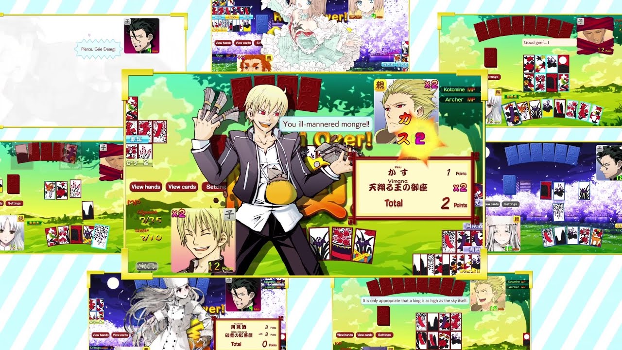 Fate/hollow ataraxia REMASTERED minigame introdcution movie