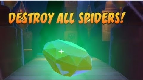 Crash Bandicoot: On the Run! Temple Ruins Challenge Runs Gem 🟢 Destroy All Spiders!