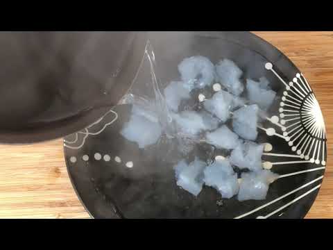 こんにゃくの下処理【湯通し】