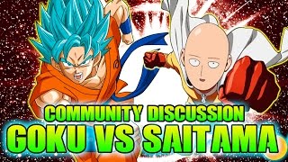 Saitama Vs Goku Dragon Ball Z Vs One Punch Man Discussion