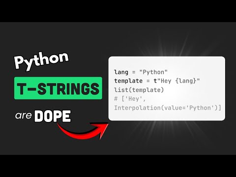 Learn everything about Python 3.14 T-String and possible AI use cases