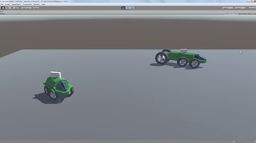 Vehicle Constructor controller test in Unity3d