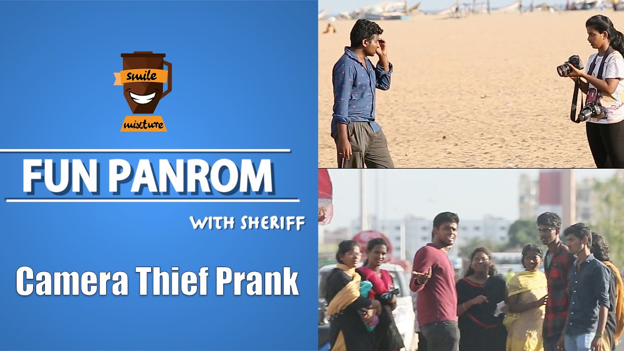 Camera Thief Prank | Fun Panrom with Sherif | FP#10 | Smile Mixture pranks to do on your mom