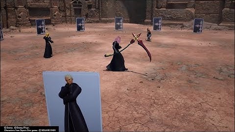 KH3RM Luxord (No Damage/All Pro Codes) (Level 1 Critical Mode w/Restrictions)