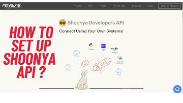 Part 1-How to setup Finvasia Shoonya Api Login and Generate Session