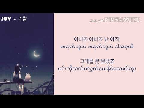 Jung Yong Hwa - Because I Miss You (myanmar sub)