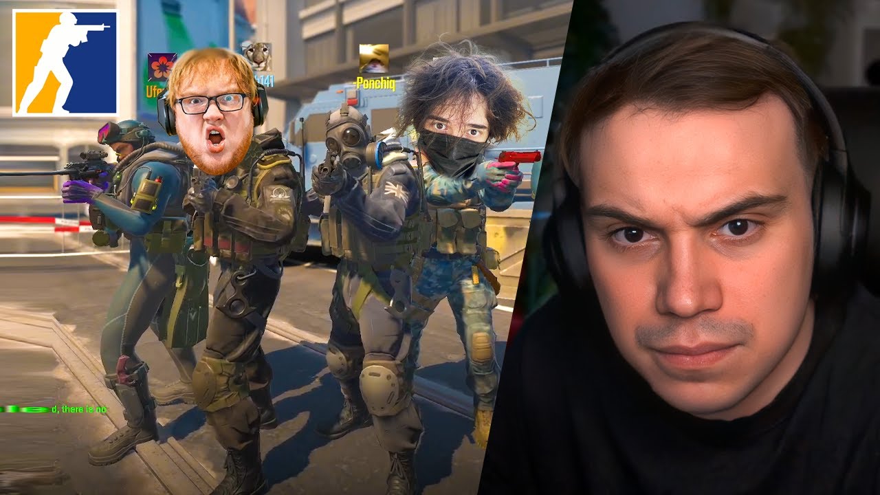 ГЛЕБ ИГРАЕТ УГАРНУЮ КАТКУ В КС 2 / Хелин, Ростик, Витя 🤣