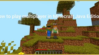 How to Play Multiplayer in Minecraft Java Edition with Friends! 🔥 | Easy Guide