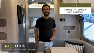 9 Things That Expire In Your Airstream | Airstream and RV maintenance