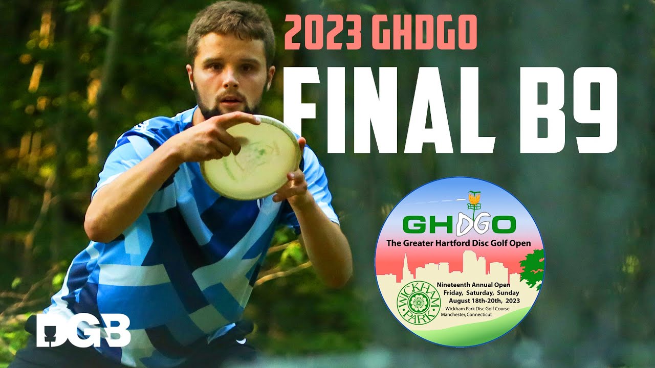 2023 Greater Hartford Disc Golf Open MPO Final Round Back 9 YouTube
