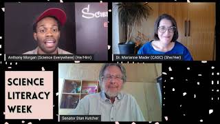 Science Literacy Week with Dr. Marianne Mader and Anthony Morgan: A Facebook Live Discussion