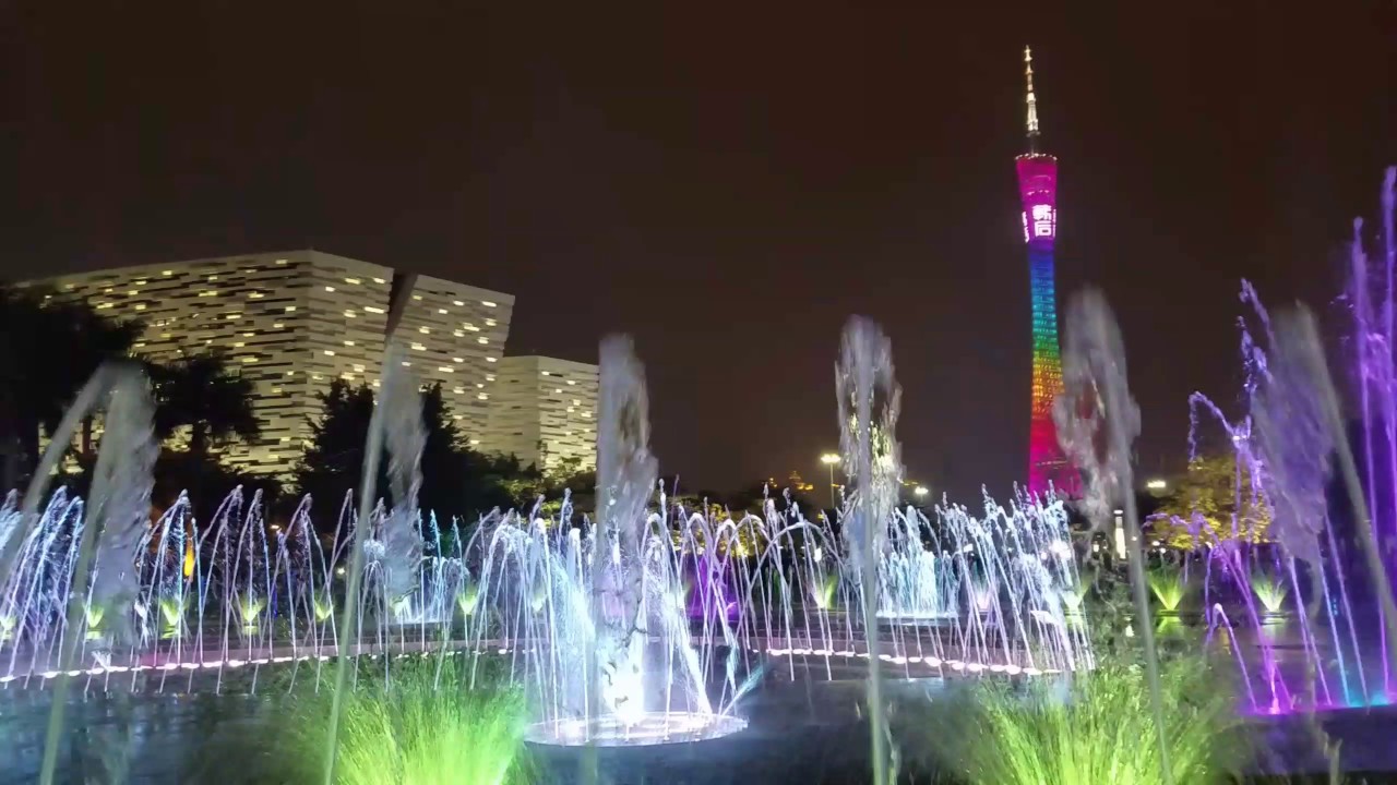 2017.2.26--珠江新城音乐喷泉
