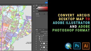 Convert ArcGIS Desktop Map to Adobe Illustrator and Adobe Photoshop