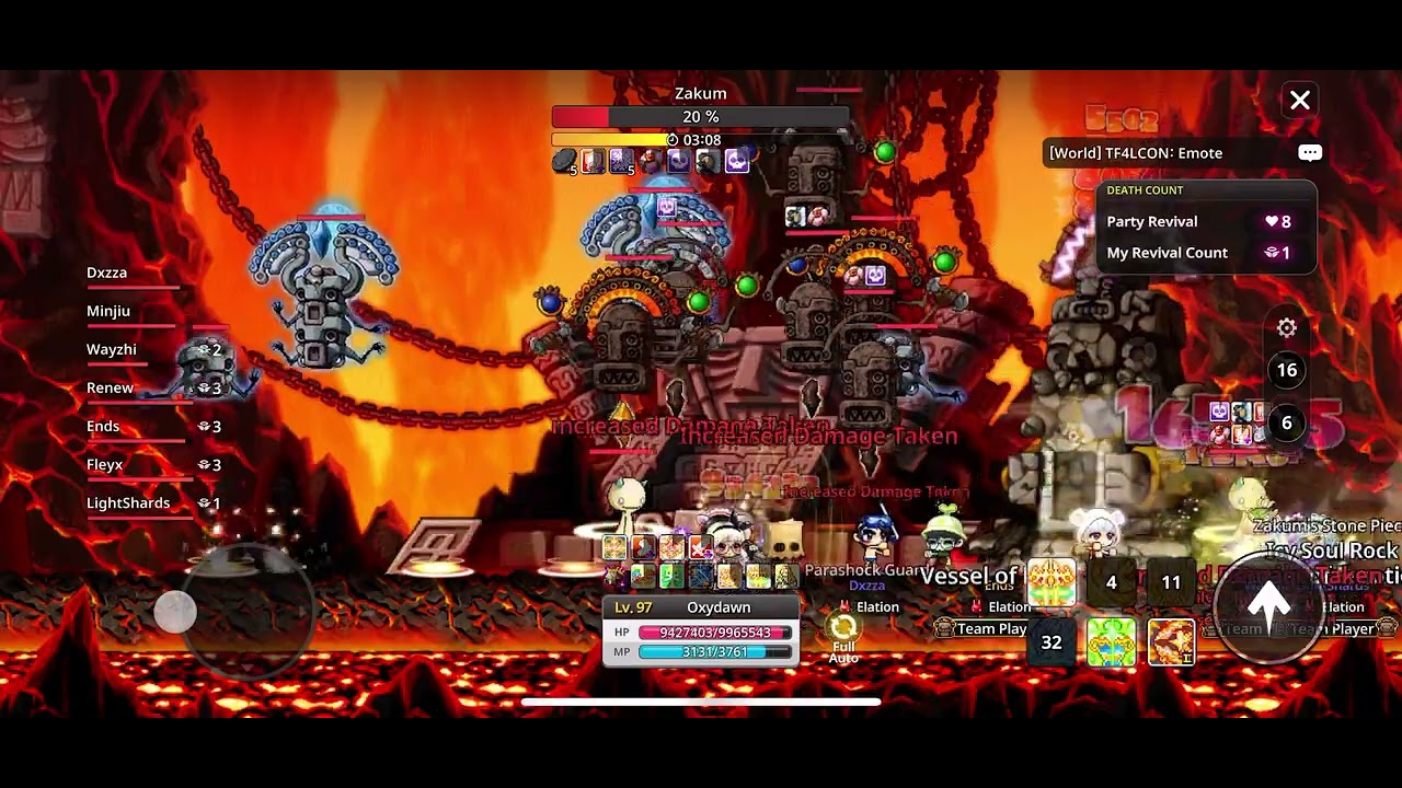 Elation Guild Raid Zakum CLEAR! Maplestory Idle RPG [174] - YouTube