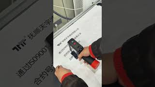 F7 Handheld Printer – Anti-Static & Smudge-Proof Demo