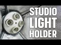 4in1 photography light socket  super lamp holder slh3  e27 studio light holder