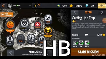 Setting up a trap sniper 3d game