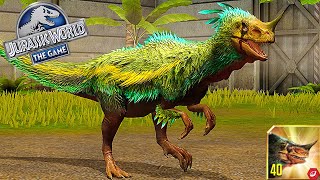 Jurassic World: The Game EP802 PROCERATOSAURUS LV MAX