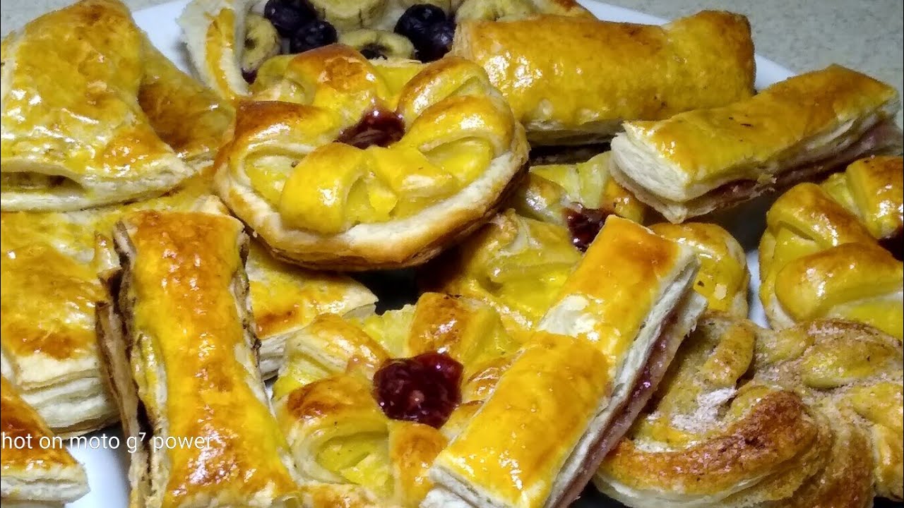 6 Puff Pastry Recipe Quick Easy By Asia Ka Kitchen Urdu And Hindi YouTube