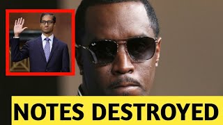 BREAKING NEWS: Judge orders prosecutors to destroy notes obtained from Sean Combs