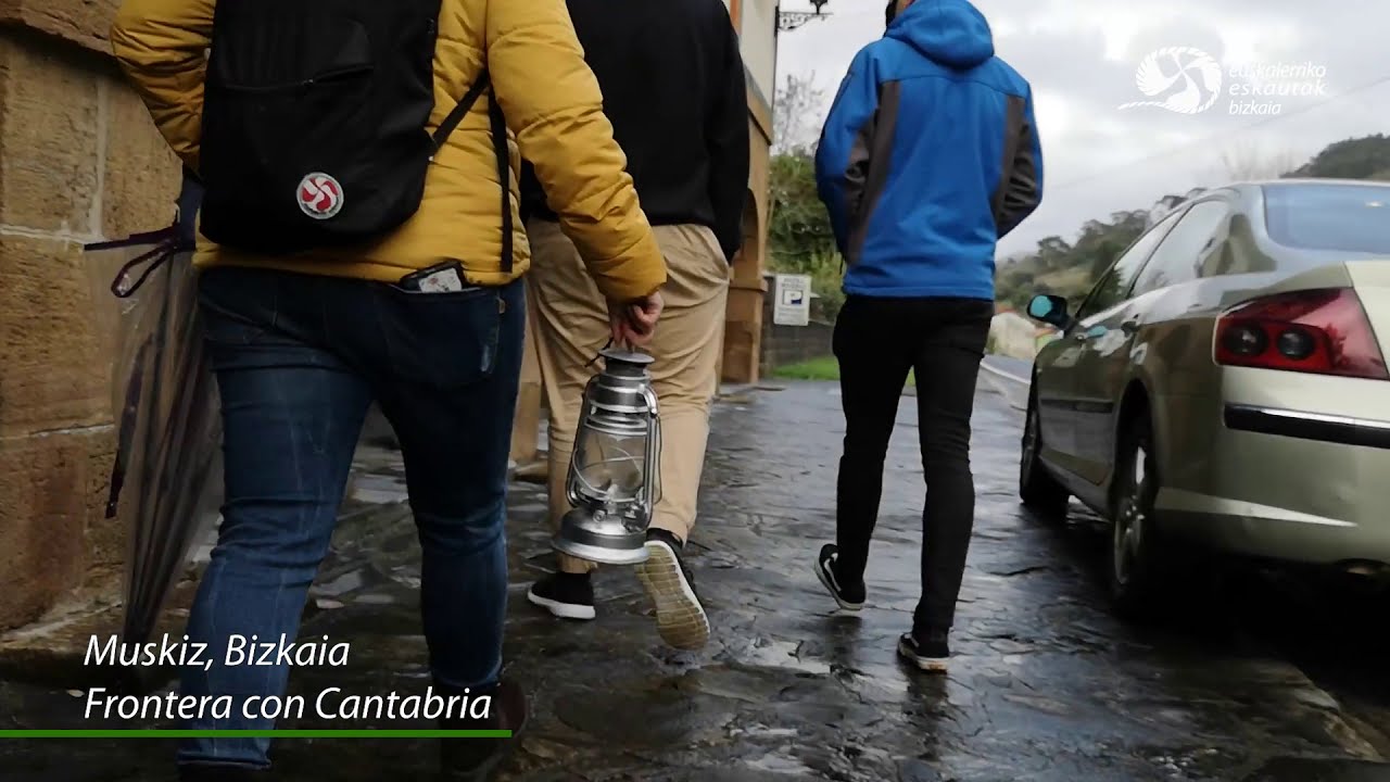 Bizkaia recibe la Luz de la Paz de Belén desde Cantabria
