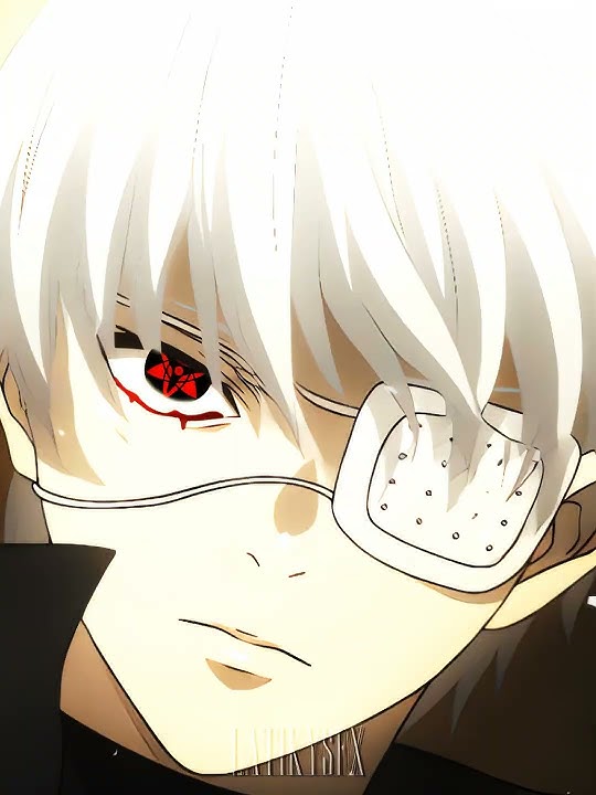 kaneki ken with mangekyou sharingan | tokyo ghoul edit
