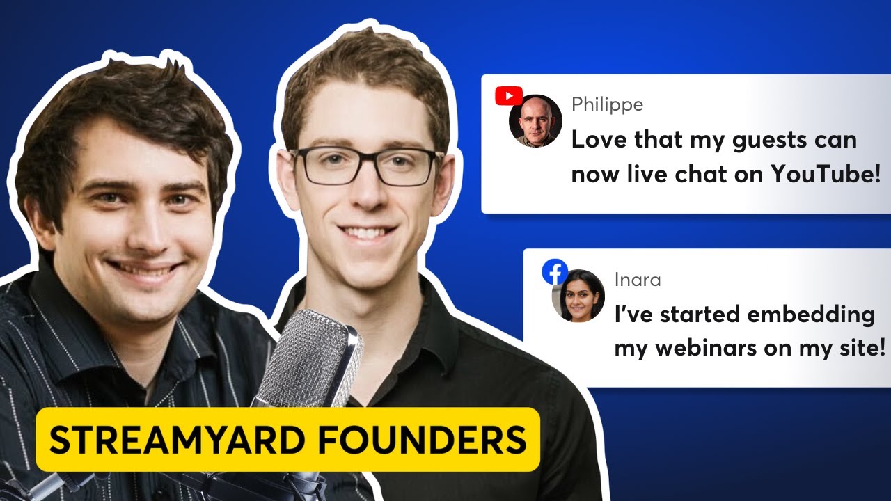 Ask StreamYard - The Easiest Way To Live Stream & Record Podcasts (