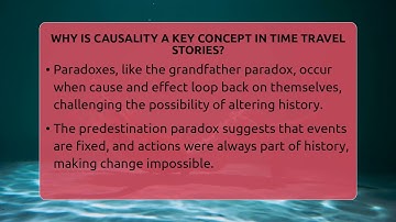 Why Is Causality A Key Concept In Time Travel Stories? - The SciFi Reel