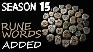 Original Runewords Added to Season 15 - Enigma Possible? - Diablo 4