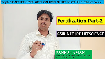 Fertilization Part 2 I Developmental biology I CSIR-NET LIFESCIENCE