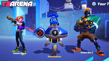 [4K] Coin Rush T3 ARENA Gameplay | Insane Bots Training