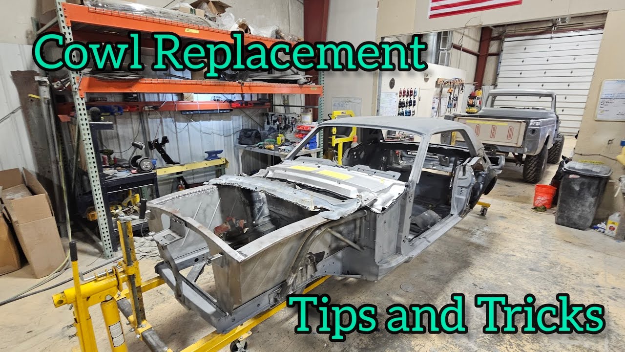 1967-1968 Mustang Cowl Replacement tips tricks and shenanigans