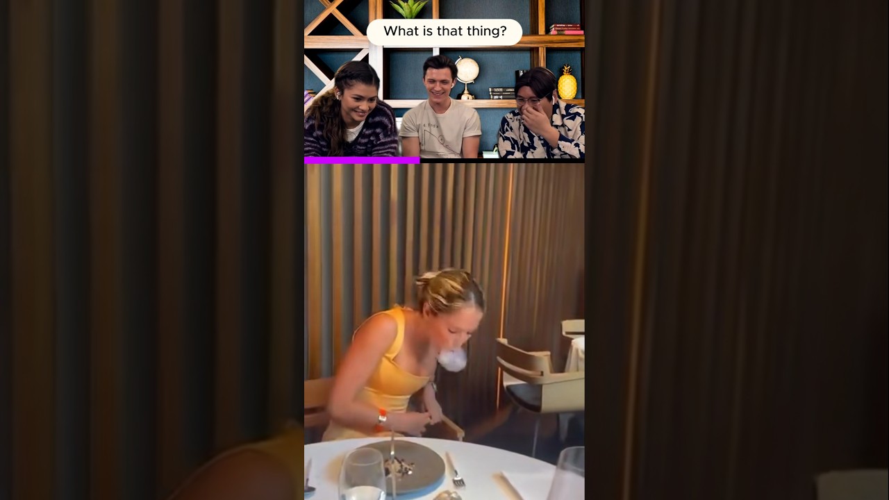 Tom Holland try not to laugh part 7 #shorts
