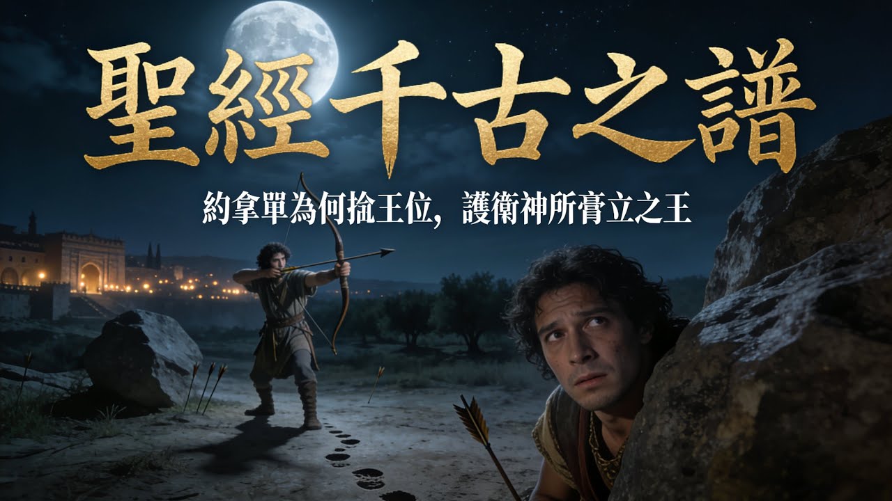 約拿單為何主動脫下王袍給大衛？解開三千年前的王權血約之謎！揭秘聖經最震撼的權力讓位！ #約拿單 #大衛王 #聖經故事 #撒母耳記 #王權交替 #血約 #以色列歷史 #舊約聖經 #基督教