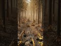 Polluted Forest to Pristine Wilderness 🌲 Satisfying Transformation #Shorts #viral #beforeafter