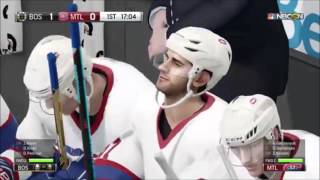 Nhl 16  Bos  Mtl 1st Period hd