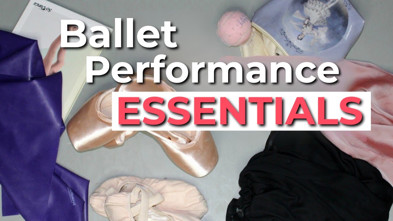 Ballet Performance Essentials! What to Pack + Checklist Kathryn