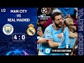 Манчестер Сити 4-0 Реал Обзор Матча | Кошмарный Сон Переса | Manchester City 4-0 Real Madrid