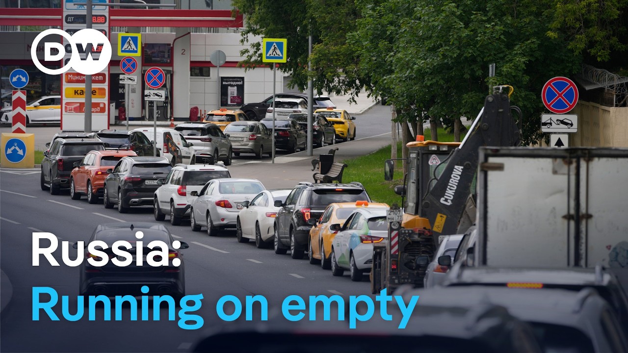 As fuel runs low, frustration grows inside Russia | DW News