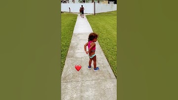 Thumbnail of Sensible￼ baby run. Knows to pull pants up ⬆️ ￼ #cute #happy #baby #Cutebaby￼ #tutu