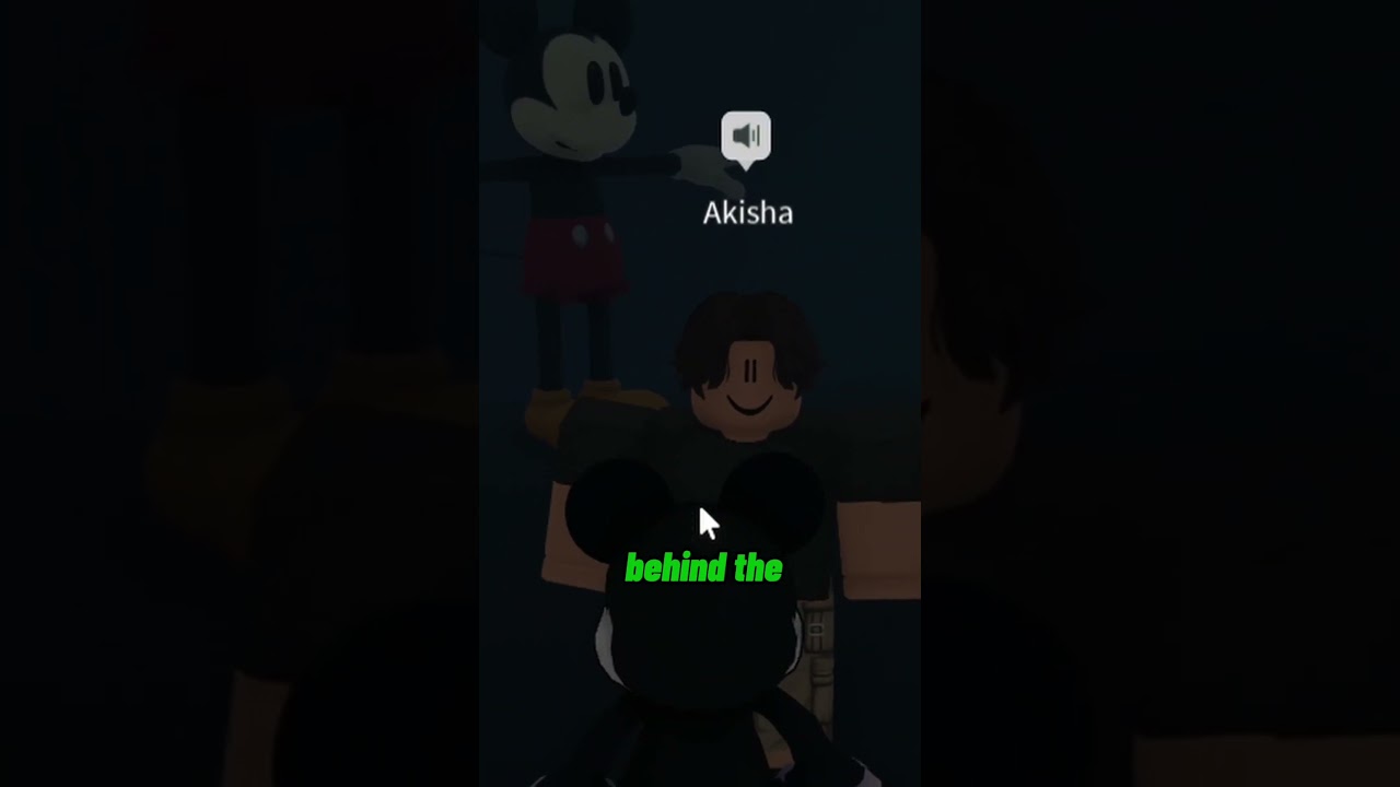 MICKEY has a STALKER 👀 #roblox
