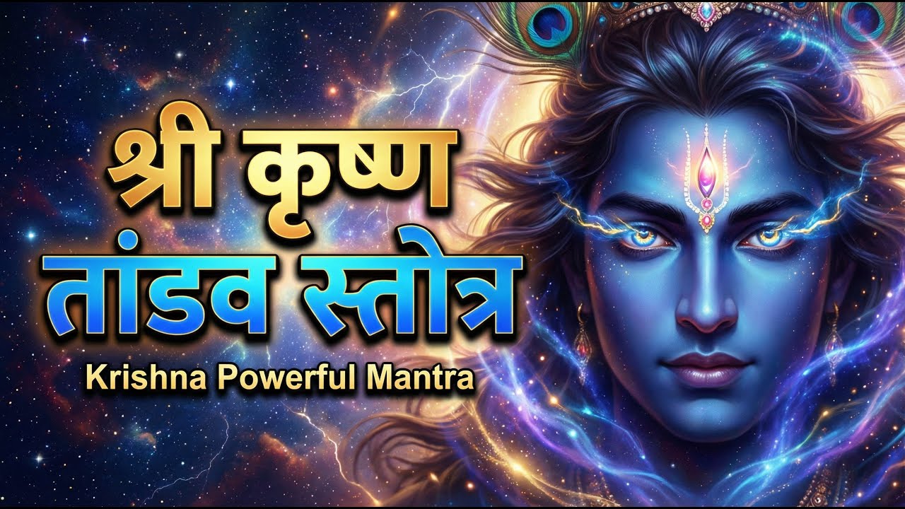 श्री कृष्ण तांडव स्तोत्र | Krishna Tandav Stotram Full |Krishna Powerful Mantra,Powerful Mantra 2026