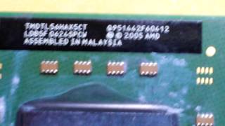 AMD Turion 64X2 TMDTL56HAX5CT
