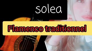 Solea flamenco guitar 