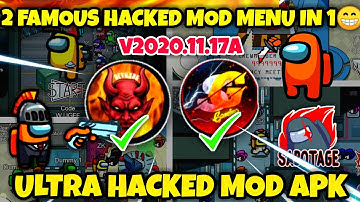 🔥Amongus 2 Ultra Famous Hacked Mod Menu In 1 Apk-Latest v11.17a | 😁999+ Feautures + Always Imposter